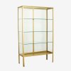 NORDAL | Makalu Display Cabinet, Golden