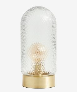 NORDAL | Dome Bordlampe Med Glaskuppel